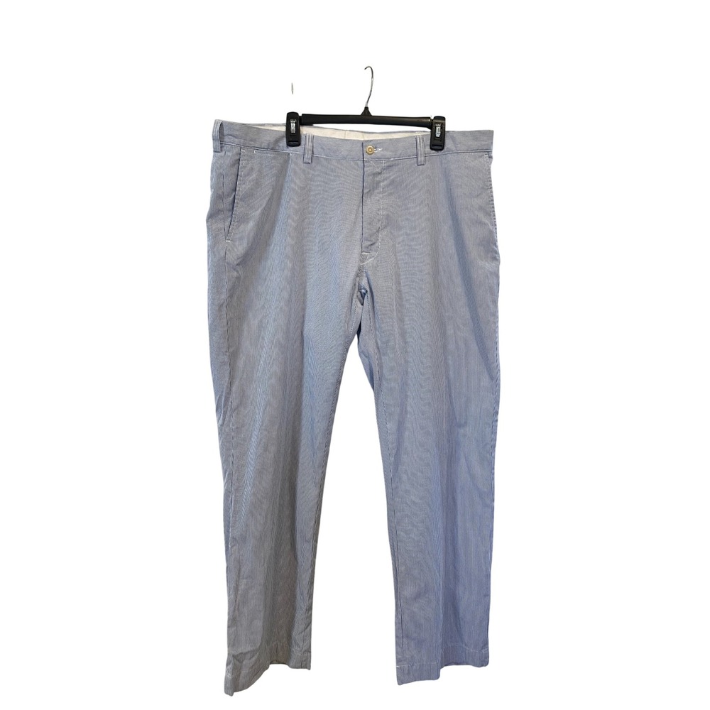 Polo by Ralph Lauren Light Blue Seersucker Chinos